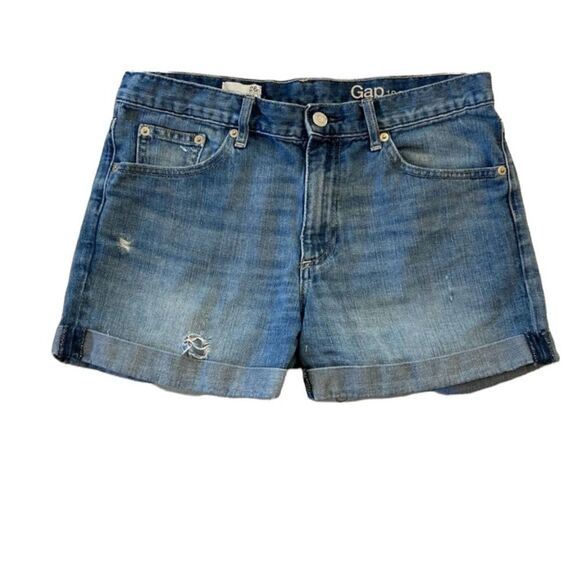 Gap High rise jean Shorts Sz 26 - Picture 1 of 6